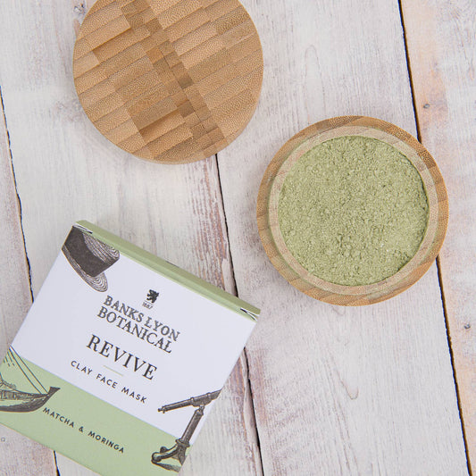 Matcha & Moringa Clay Face Mask