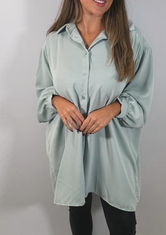 Alison - Oversize Glam Shirt