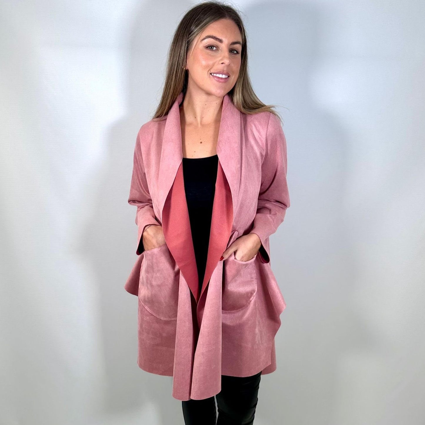 Pink waterfall jacket best sale